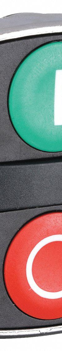 SCHNEIDER ELECTRIC Multihead Operator: Non-Illuminated, 2 Button, Flush Profile, 22 mm Mounting Size (MPN ZB4BA7341). Key specifications — attr211308: SCHNEIDER; attr1026606: Momentary/Momentary; attr1026618: I; attr1026638: XB4; attr1063632: Metallic.