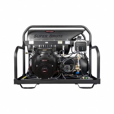 SIMPSON Super Brute Pressure Washer: Heavy Duty, Skid Mount, 3,500 psi, 5.5 gpm - Hot Water Pressure Washers