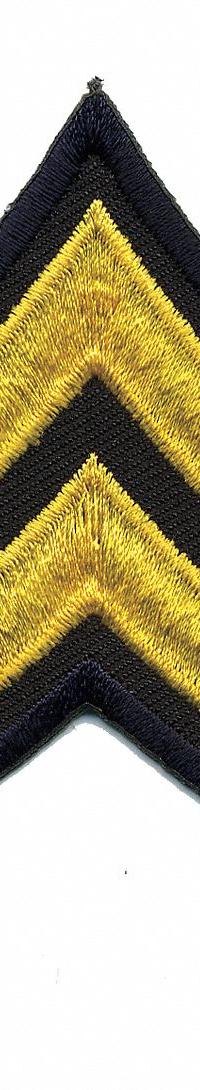 HEROS PRIDE Embroidered Patch: CPL, 3 in, Black/Gray, Polyester/Rayon, Rank Insignia, 1 PR (MPN 5416C). Key specifications — attr188498: 3 in; attr188499: Black; attr188500: Rayon; attr188503: CPL; attr193746: HEROS PRIDE.