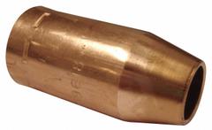 MILLER ELECTRIC Nozzle: FasTip, 5/8 in, Conical, Copper, Miller (MPN 199618). Key specifications — Insulation Type: Insulator Sold Separately; Duty Rating: Heavy Duty; For Contact Tip Series: FasTip; Manufacturer Part Number: 199618; Brand: MILLER ELECTRIC.
