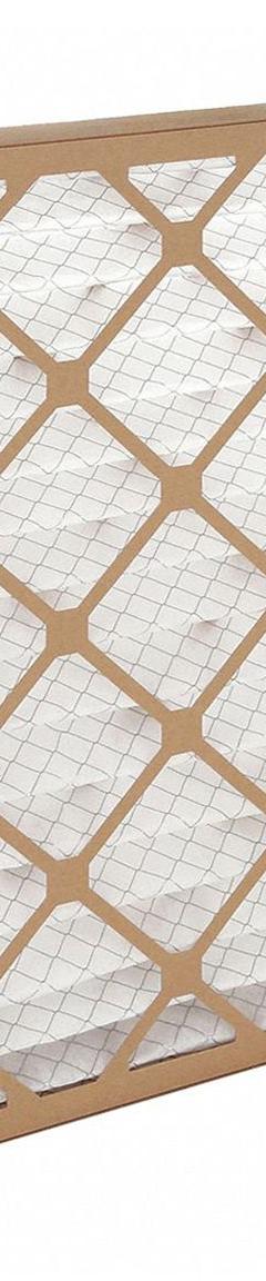 GRAINGER Pleated Air Filter: 25 in x 25 in x 2 in, MERV 10, High Strength (MPN 3GRU5). Key specifications — attr1285874: Synthetic; attr1285893: GRAINGER; attr1285902: Beverage Board.