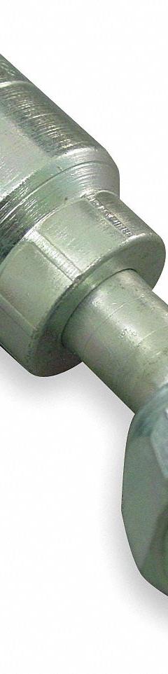 AEROQUIP Hydraulic Crimp Fitting: Steel x Steel, 45° Elbow, -10 For Hose Dash Size, JIC x Crimp (MPN 1AA8FJA6). Key specifications — Fitting Gender: Female x Genderless; Fitting Connection Type: JIC x Crimp; Thread Size: 3/4"-16; For Hose Dash Size: -10; Brand: AEROQUIP.