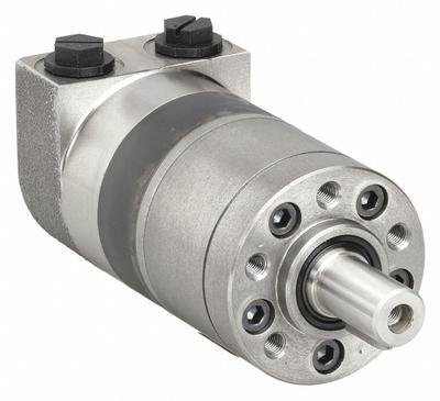 VICKERS Hydraulic Motor: J Series, 5-Bolt, 1/4"-28 UNF, 1.9 cu in/rev, 650 RPM Max. RPM - Hydraulic Motors