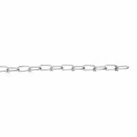 DAYTON Double Loop Chain: Steel, 255 lb Working Load Limit, Double Loop, 2 1/4 in Link Inside Lg (MPN 2ZDJ4). Key specifications — Brand: DAYTON; Item Trade Size: 2/0.