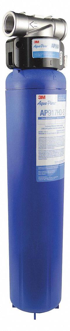 3M AQUA-PURE Water Filtration System: 5 micron, 20 gpm, 100,000 gal Service Life - Gallons (MPN 5621104). Key specifications — Reduces: Particulates; Filter Media: Scale Inhibitor; Brand: 3M AQUA-PURE.