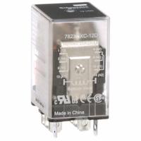 SCHNEIDER General Purpose Relay: Socket Mounted, 15 A Current Rating, 12V DC, DPDT, 8 Pins/Terminals (MPN 782XBXC-12D). Key specifications — Brand: SCHNEIDER; Base Type: Square; Mounting Style: Socket; Electrical Connection: Faston Terminal; Manufacturer Part Number: 782XBXC-12D; Operating Current: 7.55 A at 250V (NC); Series: 782 Series.