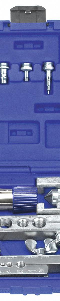 IMPERIAL Tube Working Kit: Single 45 Degree, Aluminum/Brass/Copper/Stainless Steel/Steel, Case (MPN 275-FSC). Key specifications — attr470063: Tool Case; attr470064: Yes; attr470070: Self-Centering; attr514815: Aluminum; attr542239: Case; attr542240: Flaring and Swaging Kit; attr447992: 275-FSC; attr447995: IMPERIAL.