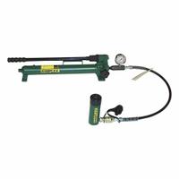 SIMPLEX Cylinder and Hand Pump Set: 10 ton Cylinder Nominal Capacity, 2 3/16 in Cylinder Stroke, P42 (MPN ST102A). Key specifications — attr96781: HCA6; attr96779: R102; attr96780: P42; attr98877: SIMPLEX.