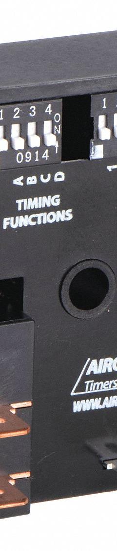 AIROTRONICS Multi-Function Encapsulated Timing Relay: Surface Mounted, 24V DC, 25 A (MPN MC4004531J). Key specifications — attr866845: 25 A @ 24V; attr866847: Single Shot; attr866854: Surface; attr866861: 24V DC; attr866841: AIROTRONICS.