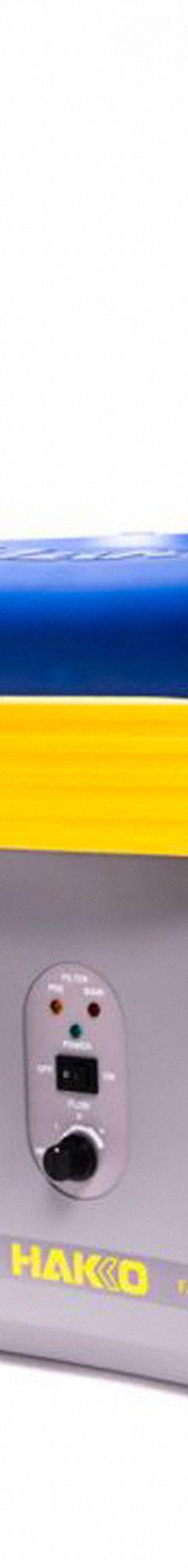 HAKKO Fume Extractor Kit: 167 cfm, 50 dB, 999-245/A1585/A1586 (MPN FX430-KIT2). Key specifications — Manufacturer Part Number: FX430-KIT2; Brand: HAKKO; Input Voltage (Nominal): 120V.