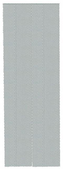 HALLOWELL Bulk Storage Locker Back: 36 in x 1/2 in x 90 in, For 36 in Locker Wd, Metal, Dark Gray (MPN 4703690HG). Key specifications — Manufacturer Part Number: 4703690HG; Brand: HALLOWELL; Finish: Powder Coated; Material: Metal; Product Type: Back Panel; Panel Construction: Wire Mesh; Panel Location: Back; Color: Dark Gray.