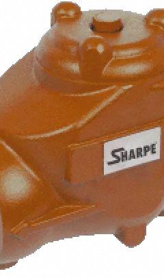 SHARPE Check Valve: Swing, 2-Way, Inline Valve Body, 2 in Pipe Size, FNPSM x FNPSM, Ductile Iron (MPN 4353014060). Key specifications — Brand: SHARPE.