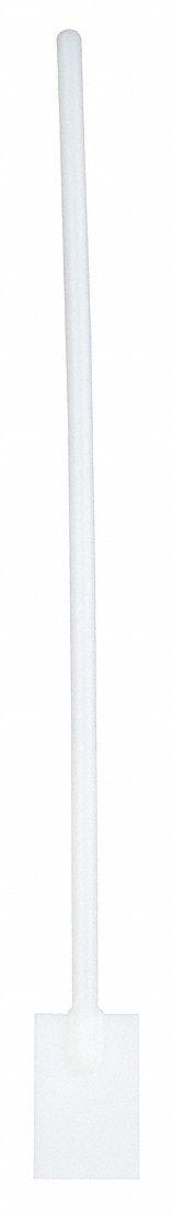 Stirring Paddle: Scraper, Non-Sterile, HDPE, 3 in Overall Lg, Uncoated, White (MPN 107185). Key specifications — Product Type: Scraper; Brand: APPROVED VENDOR; Coating: Uncoated; Color: White.