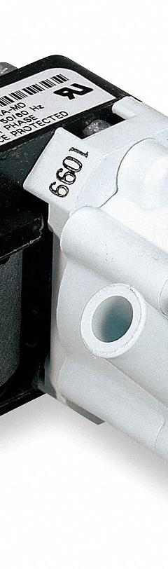 LITTLE GIANT Magnetic Drive Pump: Glass-Filled Polypropylene, 1/200 hp Horsepower, Single Phase (MPN 588001). Key specifications — Gasket Material: Buna-N; Nameplate Voltage: 115V AC; Brand: LITTLE GIANT.