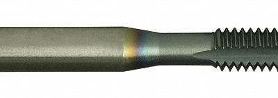 CHICAGO-LATROBE Spiral Point Tap: #5-40 UNC, H2 / 2B, 2 Flute, Plug Chamfer (MPN 330103) - General Purpose Spiral-Point Taps