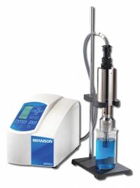 BRANSON Cell Disruptor: Benchtop, 1,200,000 RPM to 2,400,000 RPM, 0.74 hp Horsepower, 3/4 in Horn (MPN 101-063-968R). Key specifications — Brand: BRANSON; Mounting Type: Benchtop; Includes: 3/4 in Horn.