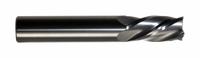CLEVELAND Square End Mill: Carbide, 4 Flute, 6 mm Mill Dia, 19 mm LOC, 50 mm OAL (MPN C98225)