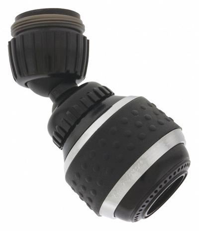 NEOPERL Outlet: 1.5 gpm Flow Rate, Aerated/Spray Flow Outlet, Acetal, Chrome Finish - Faucet Aerators & Outlets