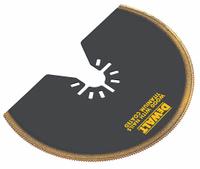 DEWALT Oscillating Tool Blade: 4 in Blade Wd, 2 7/8 in Overall Lg, Long Cutting, Steel (MPN DWA4211). Key specifications — attr1097568: Long Cutting; attr1097557: DEWALT; attr1097582: Wood.
