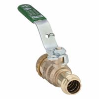 VIEGA PROPRESS Manual Two-Way Ball Valve: 1/2 in Size, Bronze, Straight, Press x Press, Two-Piece (MPN 79875). Key specifications — Brand: VIEGA PROPRESS; Handle: Locking Lever.