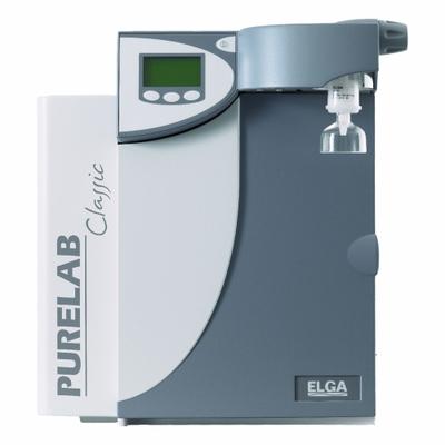 ELGA Water Purification System: Type I Water, 2 lpm Flow Rate, 18.2 Megohm, 10 L Capacity - Water Purification Systems