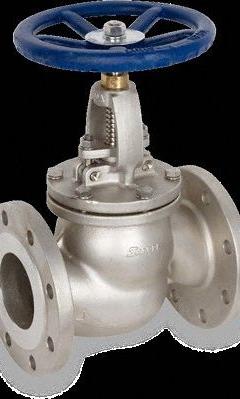 SHARPE Globe Valves: For Oil/Steam/Water Media, 316 Stainless Steel, 5 in Pipe Size, Flange x Flange (MPN 4371006770). Key specifications — Seat Material: Metal; Brand: SHARPE; Stem: OS&Y.