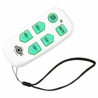 RCA Universal TV Remote: Universal, DT-R08W, Universal, White, 1 in Overall Dp, Keychain/Wrist Band. Key specifications — Manufacturer Part Number: DT-R08W; Brand: RCA; Color: White; Features: Large Button Controls; For Use With: Universal; Includes: Keychain; Compatible With_Broad: Universal; Remote Features - Broad: Easy to Use.