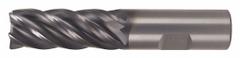 WIDIA HANITA Corner Radius End Mill: Carbide, AlTiN Coated, 5 Flute, 10 mm Mill Dia, 22 mm LOC (MPN 577710004MT)