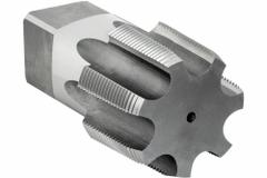 WIDIA GTD Pipe and Conduit Thread Tap: 1 1/2"-11.5 NPTF, H3, 7 Flute, Plug Chamfer, High Speed Steel (MPN 16242)