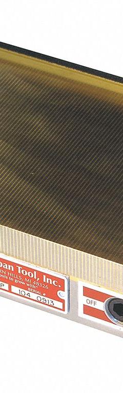SUBURBAN Magnetic Chuck: Fine Pole, 130 mm W x 210 mm L (MPN MRE-1325-FP). Key specifications — Brand: SUBURBAN.