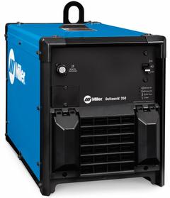 MILLER ELECTRIC MIG Welder: Deltaweld 350, Power Source Only (MPN 907747). Key specifications — Input Voltage (Nominal) (Merch - Table Column, Filters): 460V; Max. Wire Diameter: 5/64 in (Flux-Cored).