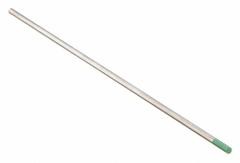 UNIWELD Tungsten Electrode: Pure Tungsten, 1/8 in x 7 in, Green, EWP, 10 PK (MPN WEDH9). Key specifications — Brand: UNIWELD; Overall Length: 7 in; AWS Classification: EWP; Welding Current Designation: AC; Color: Green.