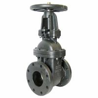 MILWAUKEE VALVE Gate Valve: 6 in Nominal Valve Size, Cast Iron, Outside Screw and Yoke (OS&Y), Wheel (MPN 2885-M 6). Key specifications — Wedge Material: Cast Iron; Brand: MILWAUKEE VALVE; Bonnet Material: Cast Iron.