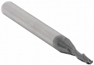 APPROVED VENDOR Ball End Mill: Carbide, AlTiN Coated, 2 Flute, 3/64" Mill Dia, 1/8" LOC - General Purpose Carbide Ball End Mills
