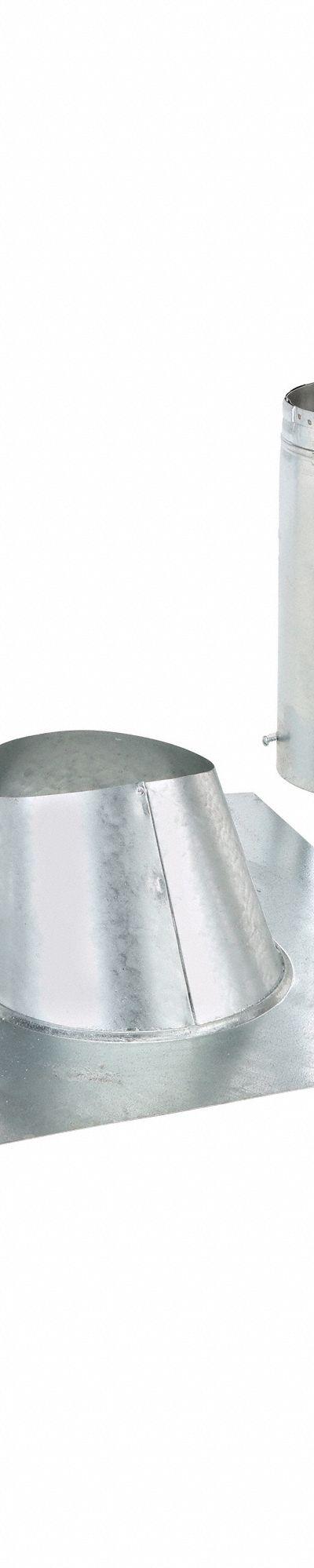 AMERI-VENT Gas Vent Pipe Kit: 5 in Duct - Gas Vent Kits