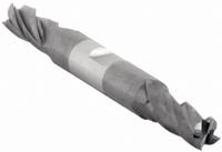 YG-1 Square End Mill: Carbide, TiAlN Coated, Double End, 4 Flute, 11/32" Mill Dia, 3/4" LOC (MPN 13582TF)