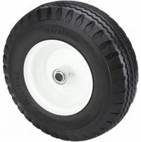 APPROVED VENDOR Flat-Free Wheel: 12 in Wheel Dia., 3 in Wheel Wd, Polyurethane, 325 lb Load Capacity (MPN 53CM59). Key specifications — Brand: APPROVED VENDOR; Tire Sidewall Number: 4.10/3.50-6.