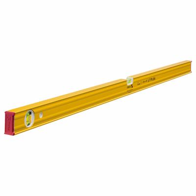 STABILA Box Level: Level & Plumb, Box, 0, 48 in Overall Lg, Top & Side Read - Magnetic Box Levels