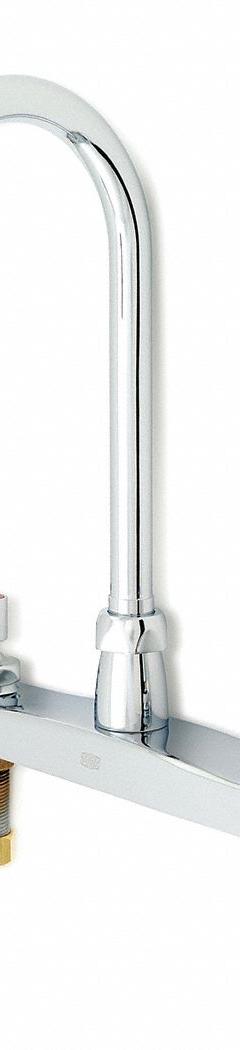 ZURN Low Arc Kitchen Faucet: AquaSpec®, Cast Brass, Widespread, Deck, 3 Mounting Holes, Chrome, NPSM (MPN Z871B1-XL). Key specifications — Series: AquaSpec®; Brand: ZURN.