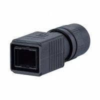 METZ CONNECT Plug Housing: Plug Housing, 1 Ports, Plastic, IP65/IP6X/IPX7, -40°F to 158°F, Black (MPN 1401045002KE). Key specifications — Brand: METZ CONNECT; IP Rating: IPX7; Product Type: Plug Housing; Color: Black; Material: Plastic; Compatible Inserts: OpDAT Industry 2SC Plug Insert; Housing Type: Plug.