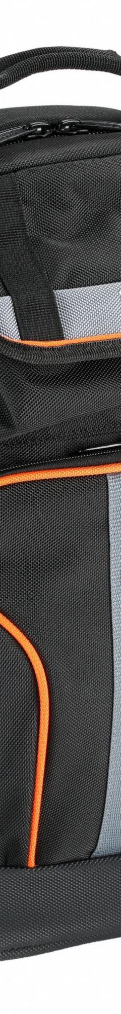 KLEIN TOOLS Tool Backpack: 14 1/2 in W 7 3/8 in D 17 1/2 in H, Polyester, Black, 32 Inside Pockets (MPN 55475). Key specifications — attr1116432: KLEIN TOOLS; attr1116408: Black.