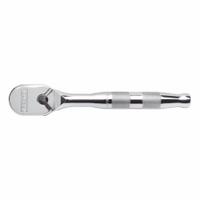 PROTO Hand Ratchet: Pear, Reversible, 10 1/2 in Overall Lg, Black Oxide, 4° Min Arc Swing, Proto (MPN J5449HTCBL). Key specifications — attr1205598: Reversible; attr1205605: Quick-Release Not Included; attr1205626: Black Oxide; attr1228094: Proto; attr1205607: Pear; attr1205624: PROTO.