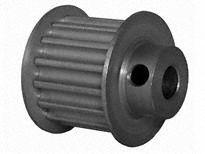 Dayton Timing Pulley: Modified Curvilinear, Fixed, For GT Timing Belt Section - GT Section Fixed-Bore Timing Pulleys with Hub