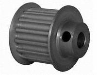 DAYTON Timing Pulley: Modified Curvilinear, Fixed, For GT Timing Belt Section, For 15 mm Belt Wd (MPN 15-5P15M6FA6). Key specifications — attr1328801: DAYTON; attr1328807: Clear Anodized; attr1328808: Powerhouse®.