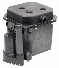 DAYTON Sink Drain Pump System: 6 gal, 1/2 hp, 115V AC, 38 gpm Flow Rate @ 10' of Head, 4.9 A (MPN 12F740). Key specifications — Brand: DAYTON; Rated Voltage: 115V AC; Switch: Piggyback Vertical.