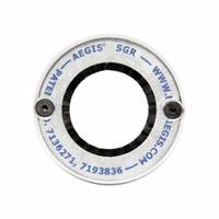 AEGIS 0.816"-0.855" Bolt Solid Ring: One Piece, For 27/32 in Shaft Dia, 2 3/32 in Ring Outside Dia (MPN SGR-19.7-3FH). Key specifications — Brand: AEGIS; System of Measurement: Inch; For Motor Frame Type: Universal; Ring Construction: One Piece.