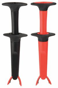 FLUKE Test Clip: CAT III 1000V/CAT IV 600V, Alligator Clip, 9 in Lg, Beryllium Copper, Black/Red (MPN Fluke-AC220). Key specifications — Color: Black/Red; Brand: FLUKE.