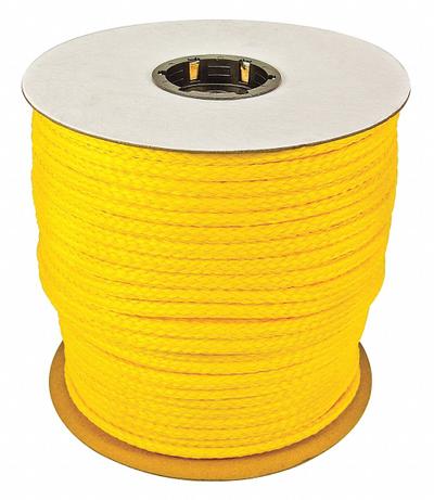 APPROVED VENDOR General Purpose Utility Rope: Hollow Braid, 1/2 in Dia - Light-Weight Utility Rope
