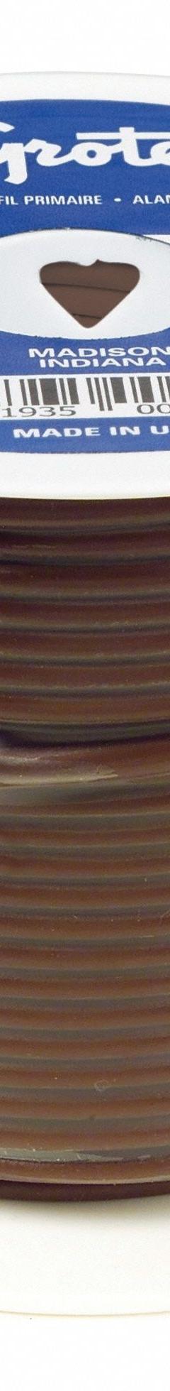 GROTE Automotive Cable: GXL, 100 ft, 1 Conductor, 16 AWG, Brown, 60 V Volt (MPN 87-8201). Key specifications — Brand: GROTE.