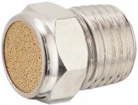 SPEEDAIRE Breather Vent: 1/4 in NPT, 9/16 in Hex Size, Nickel Plated Steel, Bronze (MPN 1EJT6). Key specifications — attr124412: SPEEDAIRE; attr124422: Bronze; attr124426: Nickel Plated Steel.